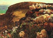 William Holman Hunt On English Coasts oil painting on canvas